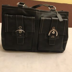Coach black bag.